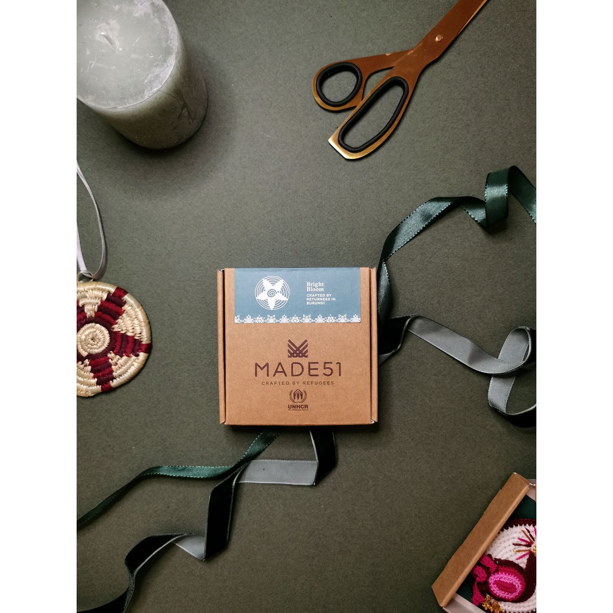 Helder bloeiornament