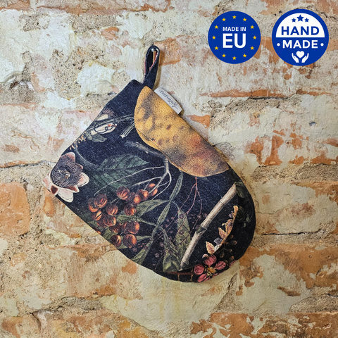 Handcrafted Kitchen Oven Mitt | Exotic Night