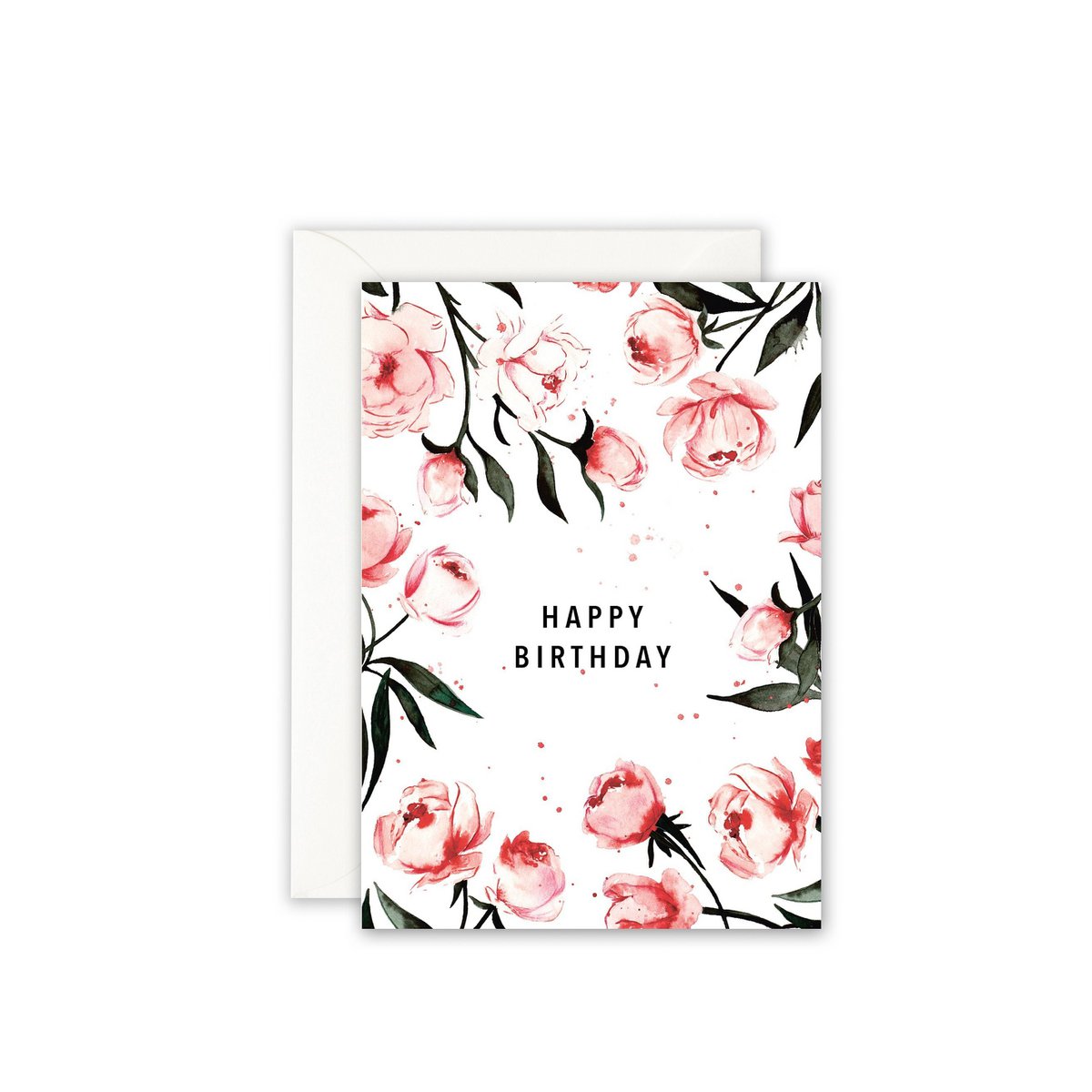 Wenskaart · Gefeliciteerd met je verjaardag | rozen
