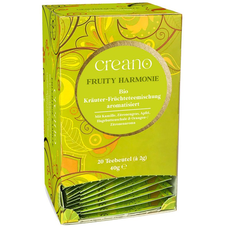 Økologiske teposer Fruity Chamomile, pakke med 20 stk