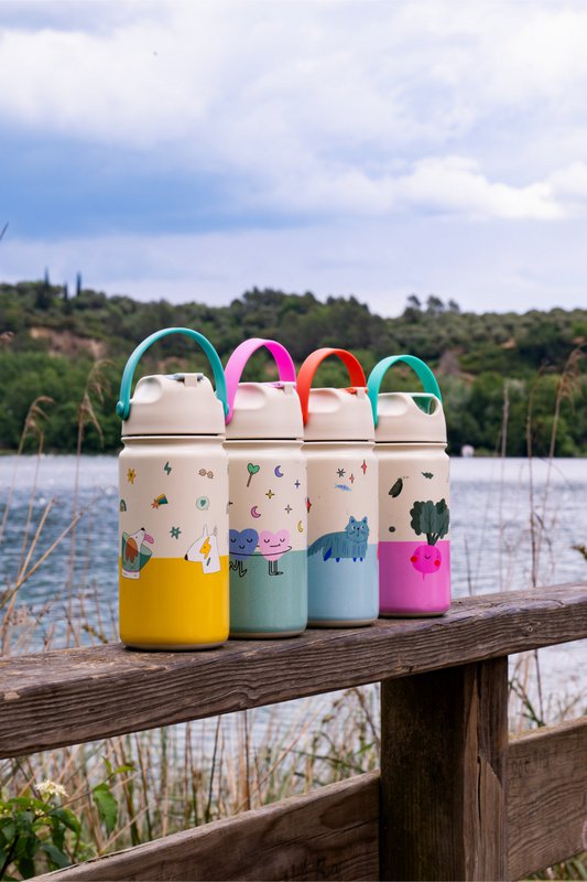 Insulated Stainless Steel Bottle Veggie Pals