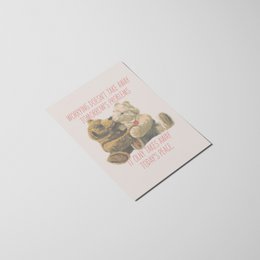 Today's peace - A6 Postkarte