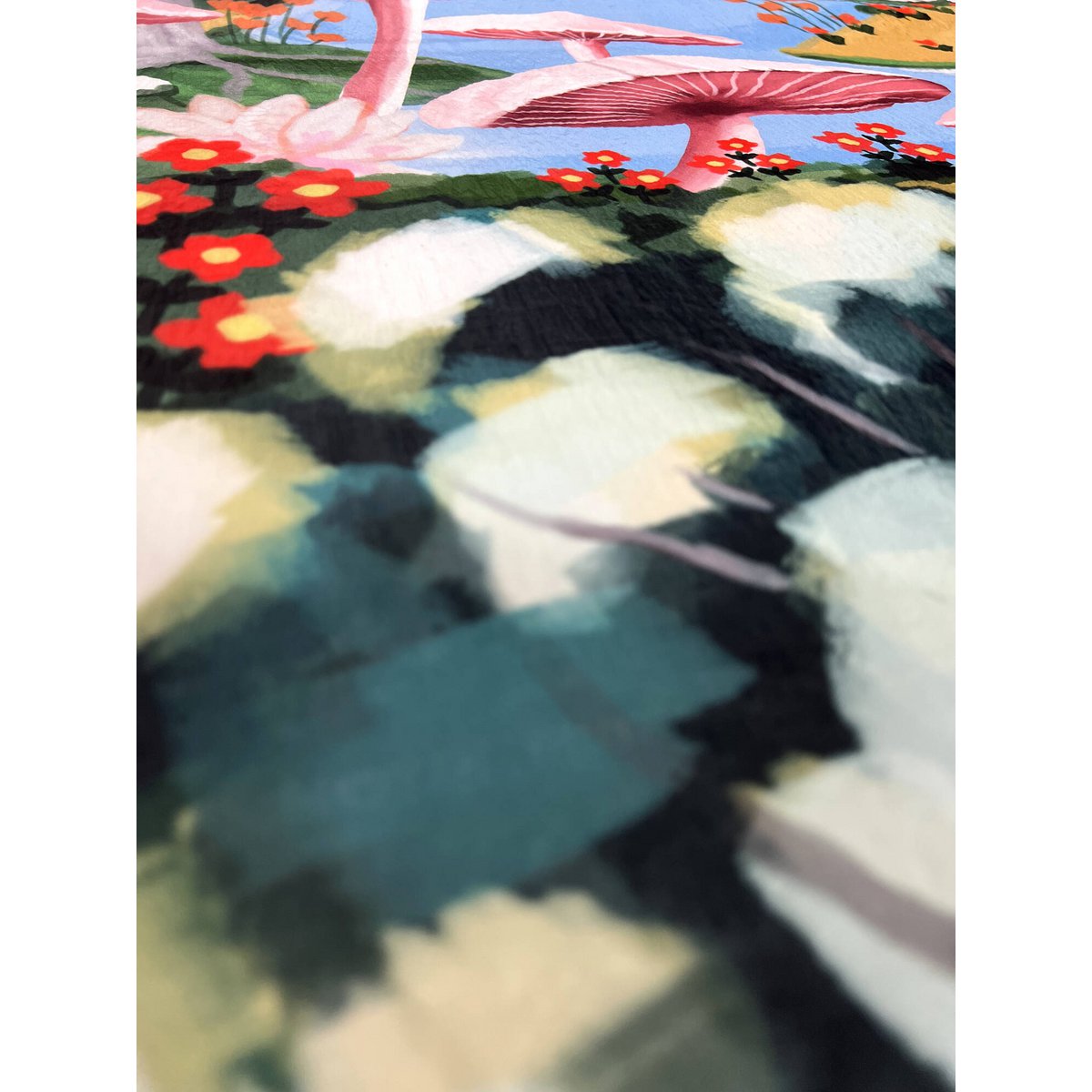 Foulard en soie Adalie 100x100cm / 100%SOIE