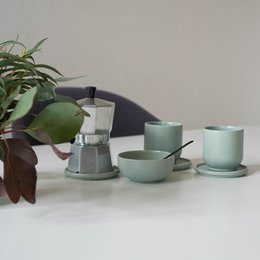 Becher Hollyhock - sage green - 200 ml