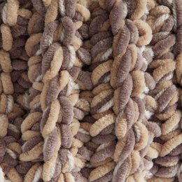 “Dolce velours” gehaakte schoudertas met waterdicht etui kersenrood