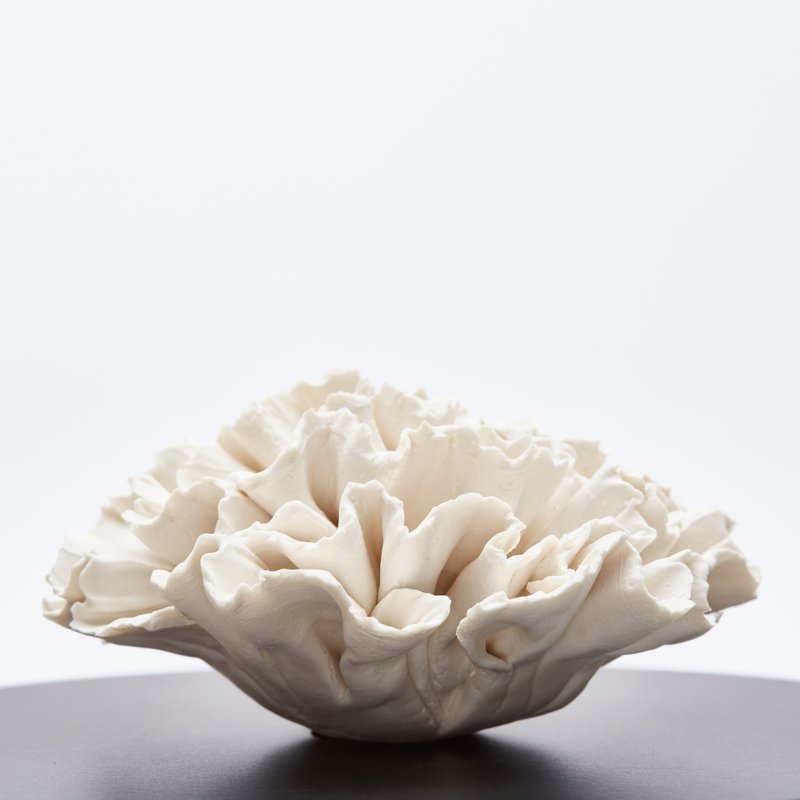 Lakeret træ og porcelænsæske -IWA