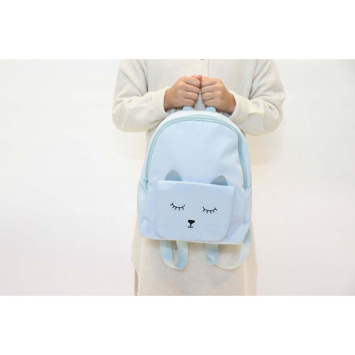 Zaino per bambini Little Kitten MINA — Blu | Yuko B.