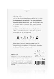 USB Sea Blue · Type C · 100W · 2 meter · Fremstillet af genbrugte fiskenet