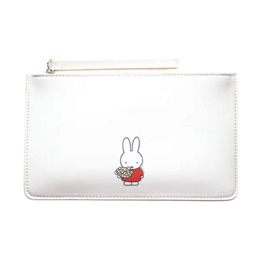 Miffy Flowers Pouch (Beige) I Collection ©Mercis