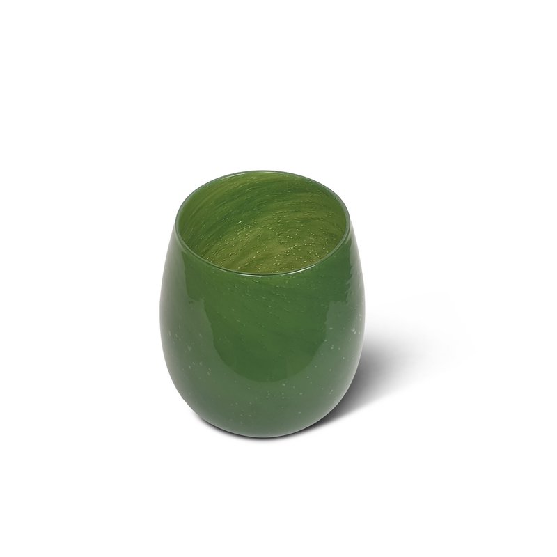 Vase Tulip green L
