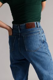 Flare Jeans - Høj talje - løse jeans
