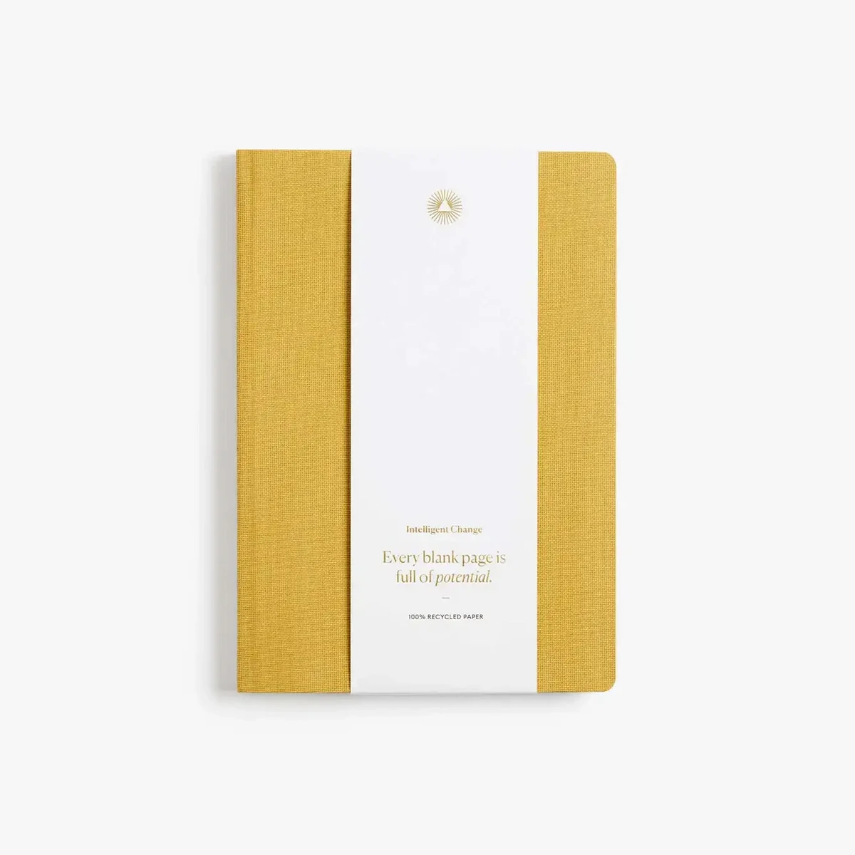 Premium -Stoff Notizbuch mit Zitaten
