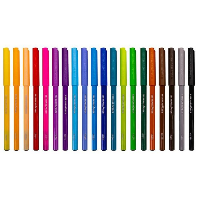 Felt-tip pen EFA washable in 20 colours.
