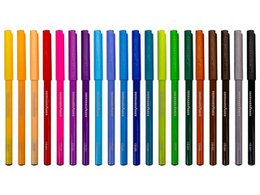 Felt-tip pen EFA washable in 20 colours.