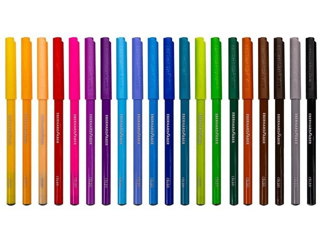 Felt-tip pen EFA washable in 20 colours.