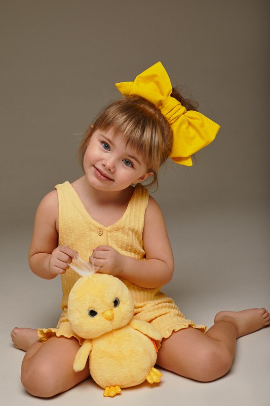 Jouet doux, Fluffies - Fluffy the Yellow Chick (22 cm)