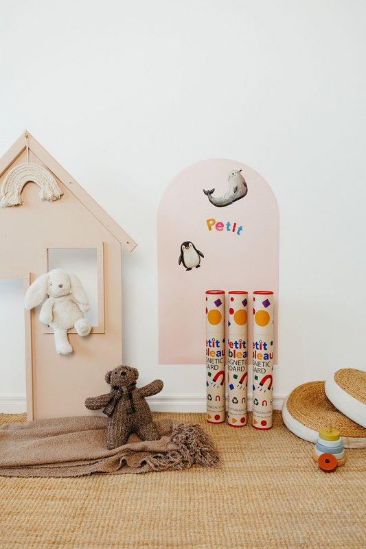 Magneetbord voor kinderen - Arche - Lichtroze