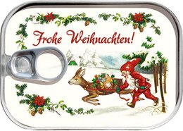 "Glædelig jul" dåsepost
