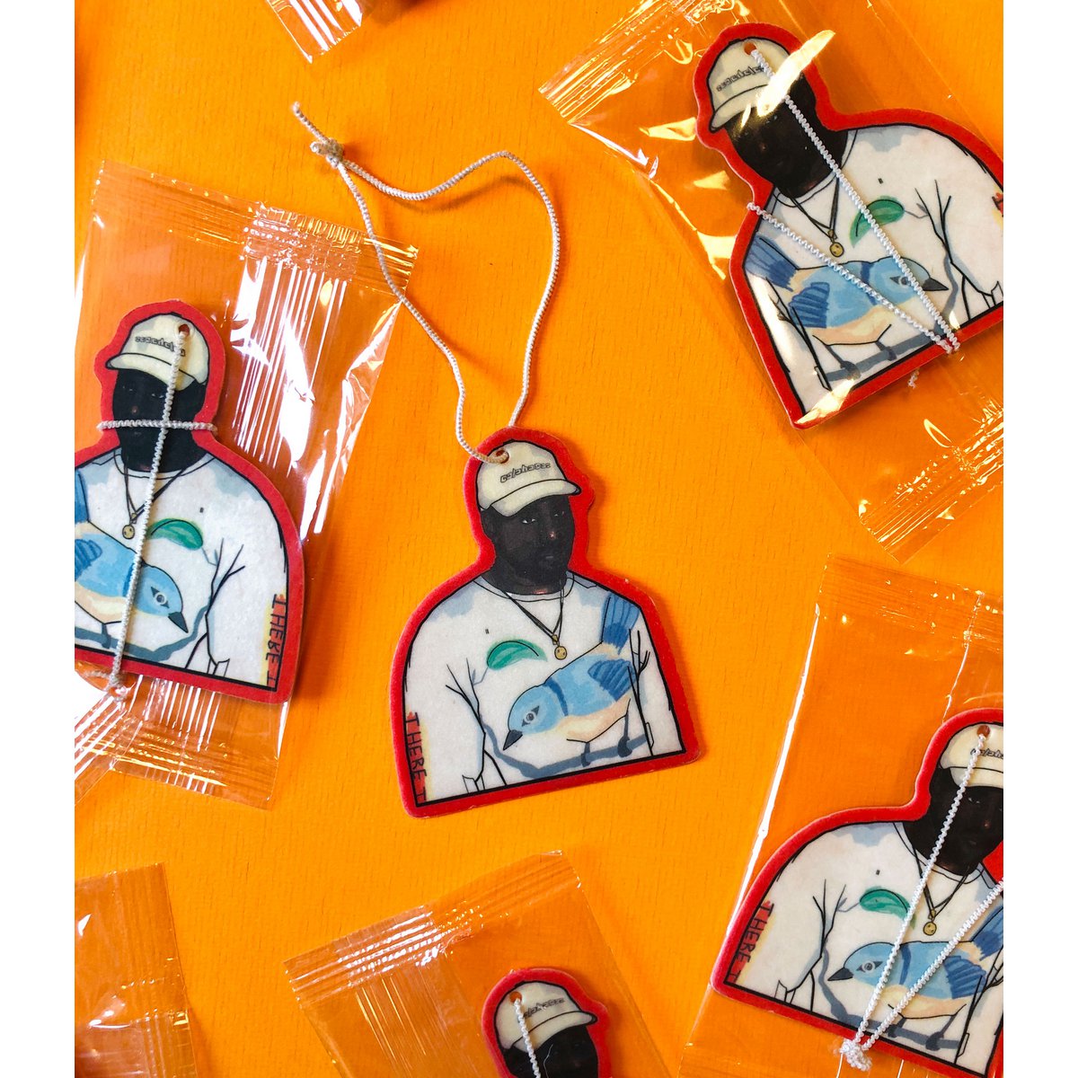 Kanye Red Air Freshener