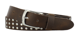 Leather Belt 4 cm | With Studs