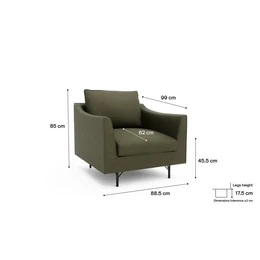 Armchair ALFAMA - Green