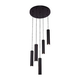 Cilindro della lampada sospesa 5 | Nero