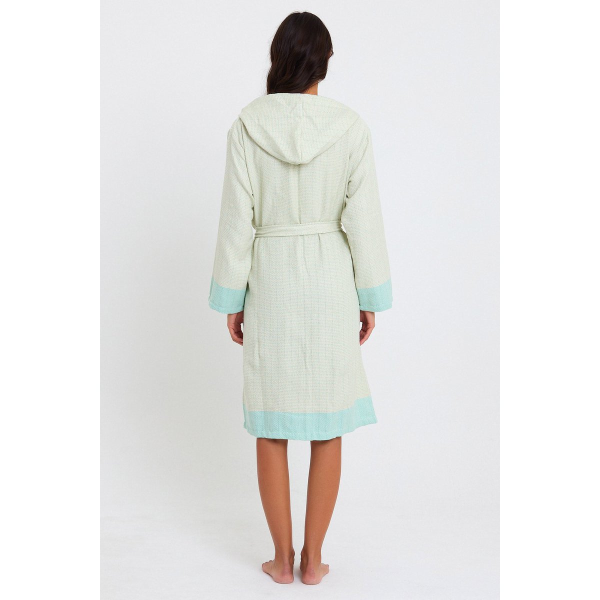 Tuval Bathrobe - Mint Green