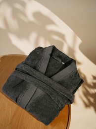 Pamukia GOTS Organic Cotton Terry Bathrobe – Unisex | Essence Collection