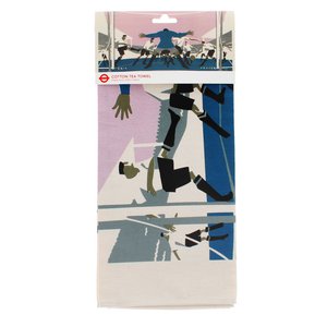 Katoenen theedoek - TfL Vintage Poster "Cup Final"