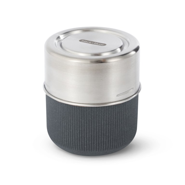 Pot à Déjeuner en Verre Black+Blum - Ø95mm - Gris