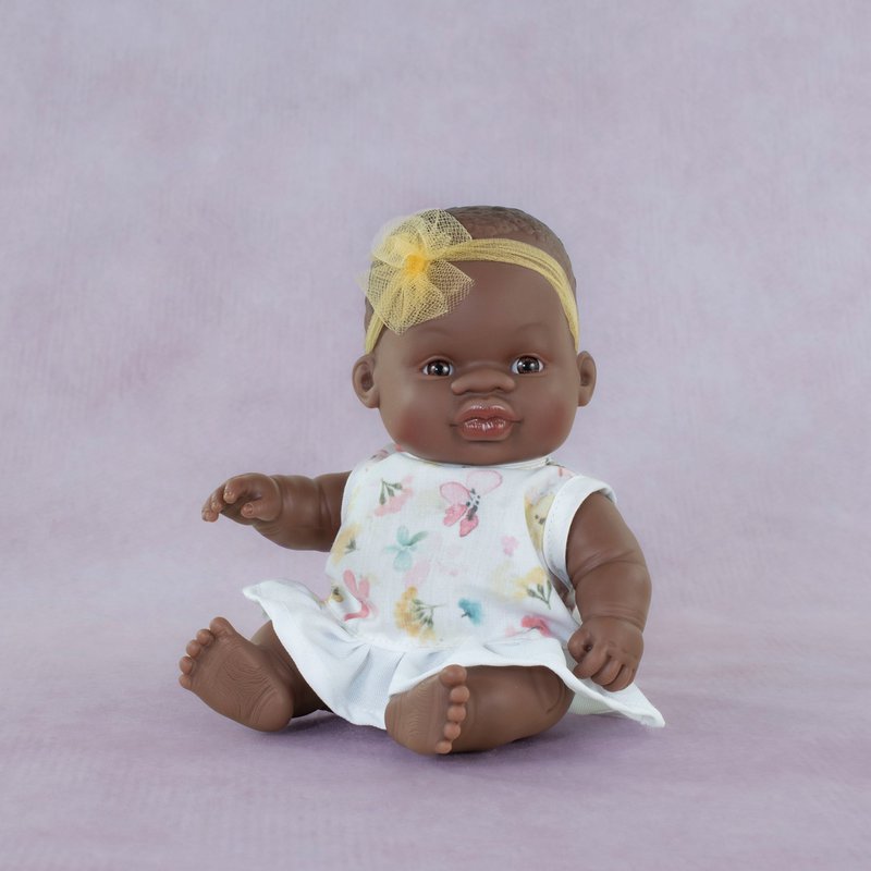 Baby doll Niña Africana 21cm