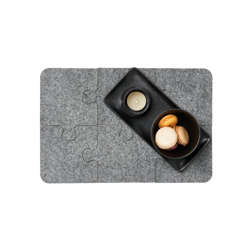 Vilten placemat PUZZEL