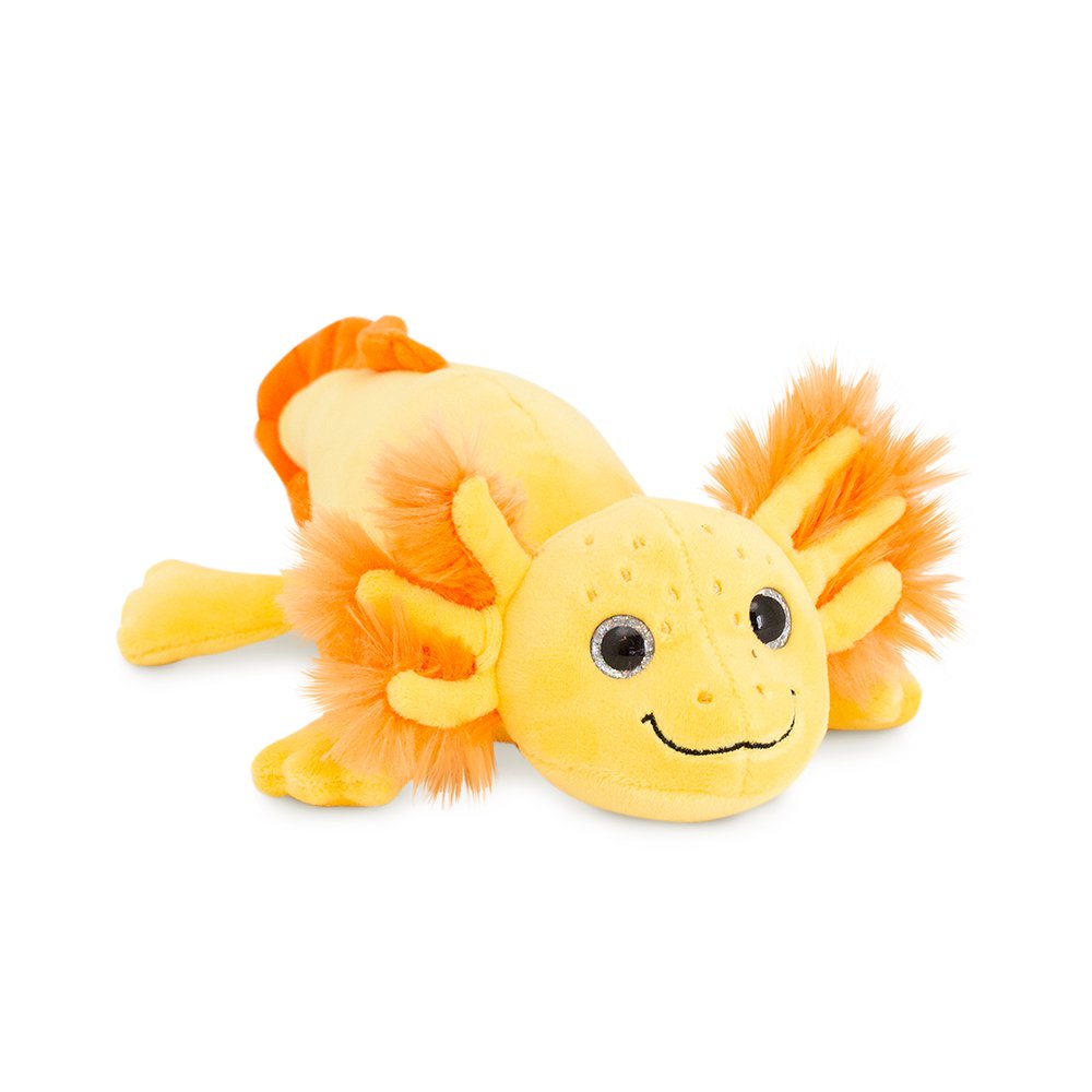 Knuffel, Oceaan, Geel Axolotl 20cm