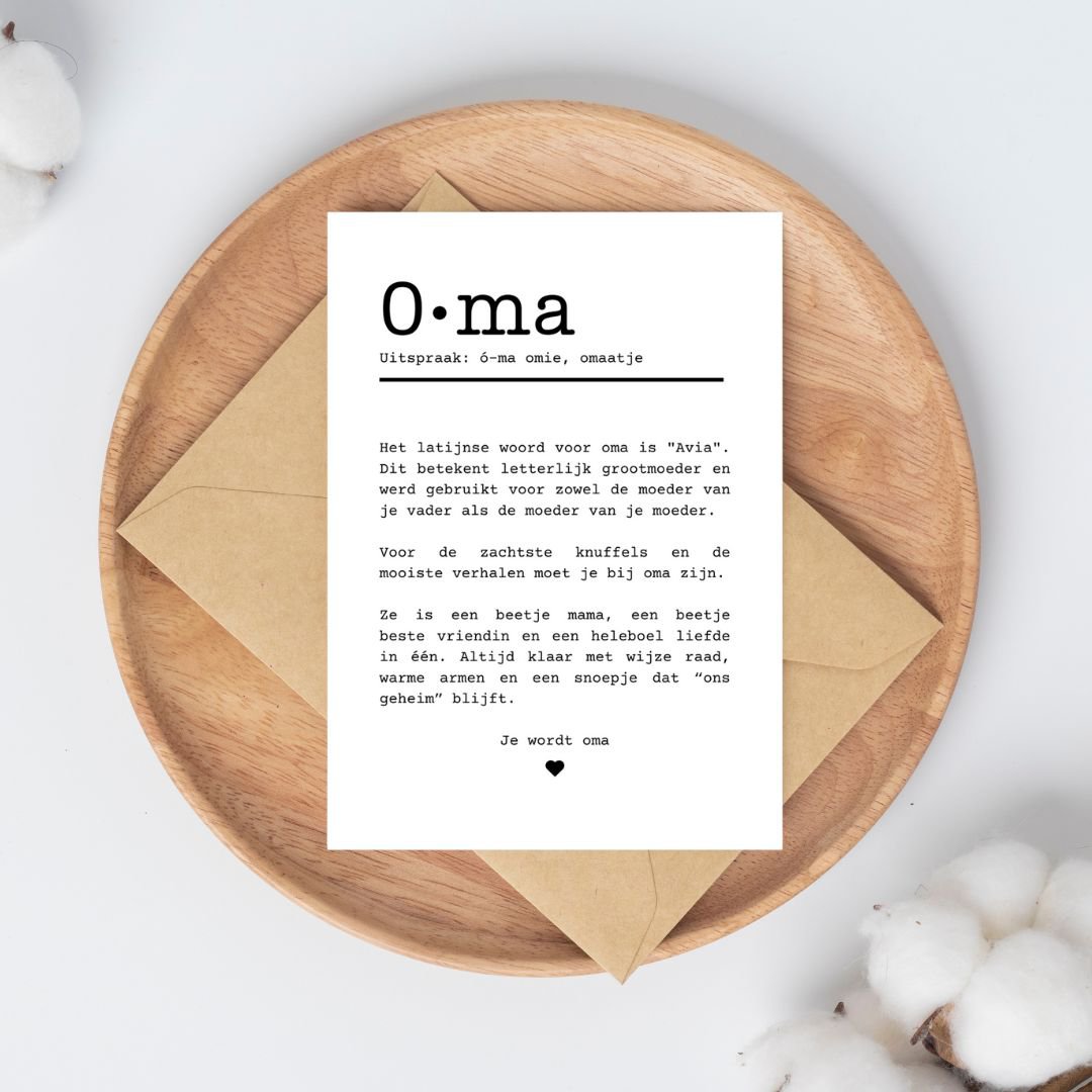 A6 Postcard • Grandma
