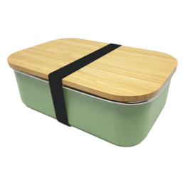 Silicone elastic lunch box (set) -Black