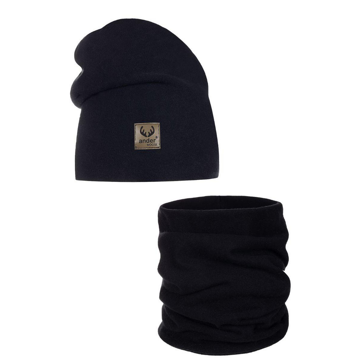 BENIAMINA hat with a snood - GRAY