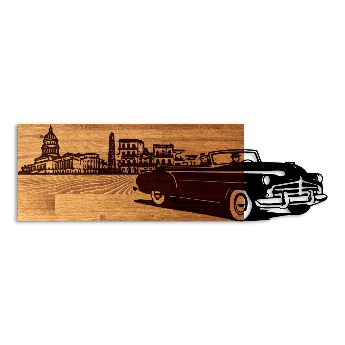 MA-461 Wood Metal Wall Painting