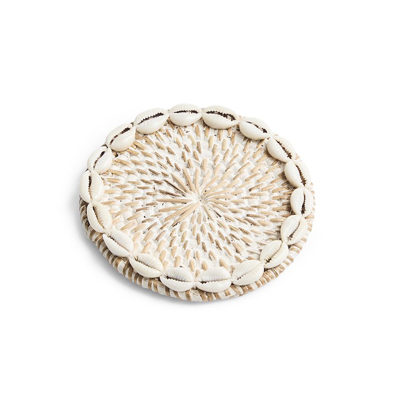 Assiette Rotan Cauri