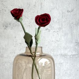 Rosa viola rosso