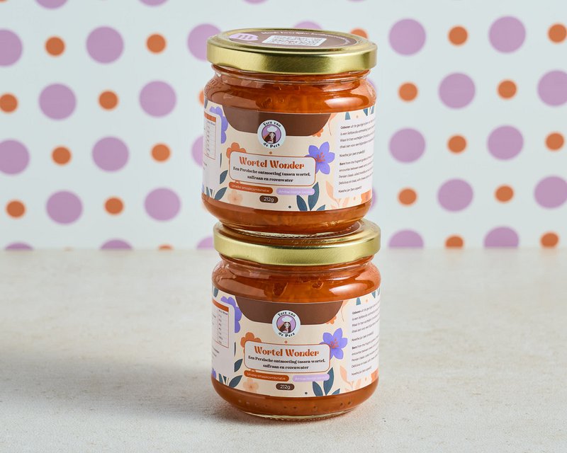Wortel Wonder Duo - 2 potten Perzische spread met saffraan en rozenwater