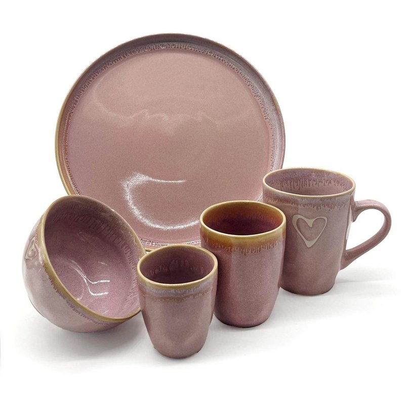 Steengoed Becher rosa