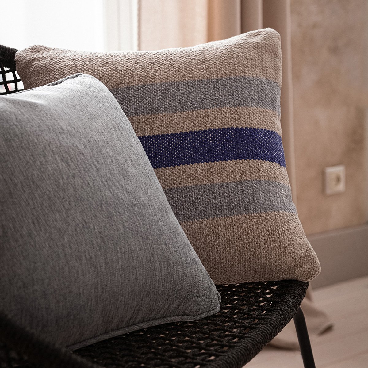 Cushion cover 43x43cm GOFIS HOME  Imka Sky Blue 236/ 01