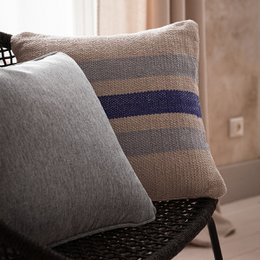Cushion cover 43x43cm GOFIS HOME  Imka Sky Blue 236/ 01