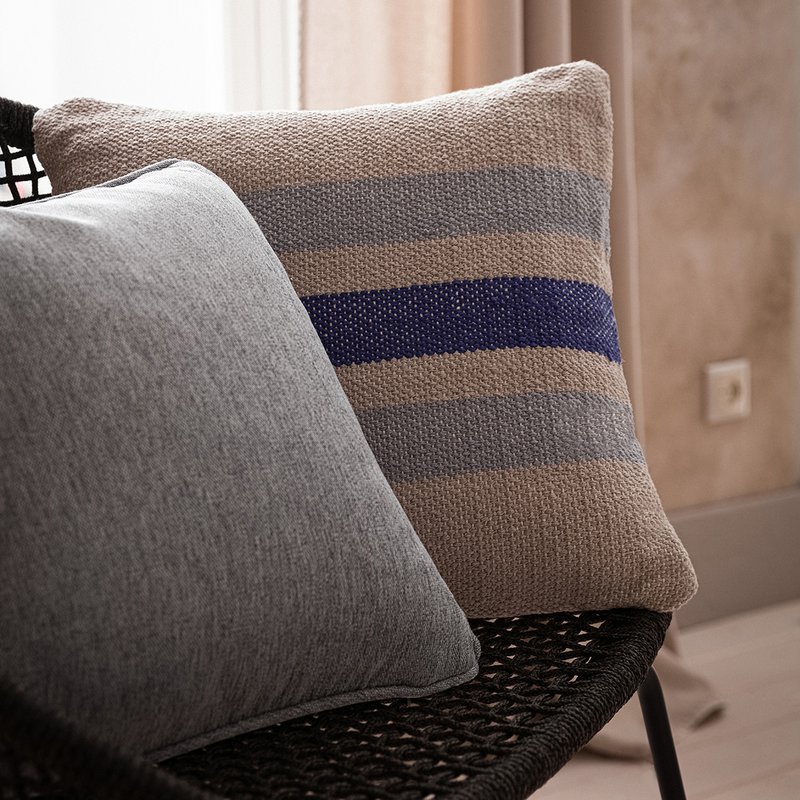 Cushion cover 43x43cm GOFIS HOME  Imka Sky Blue 236/ 01
