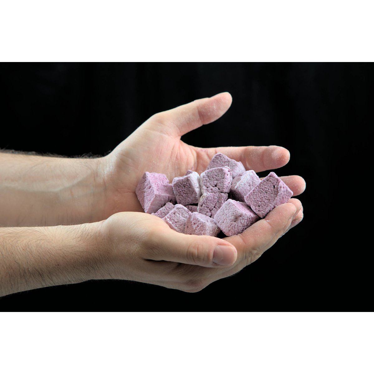 Handgemachte violette Marshmallows (50g-Beutel)