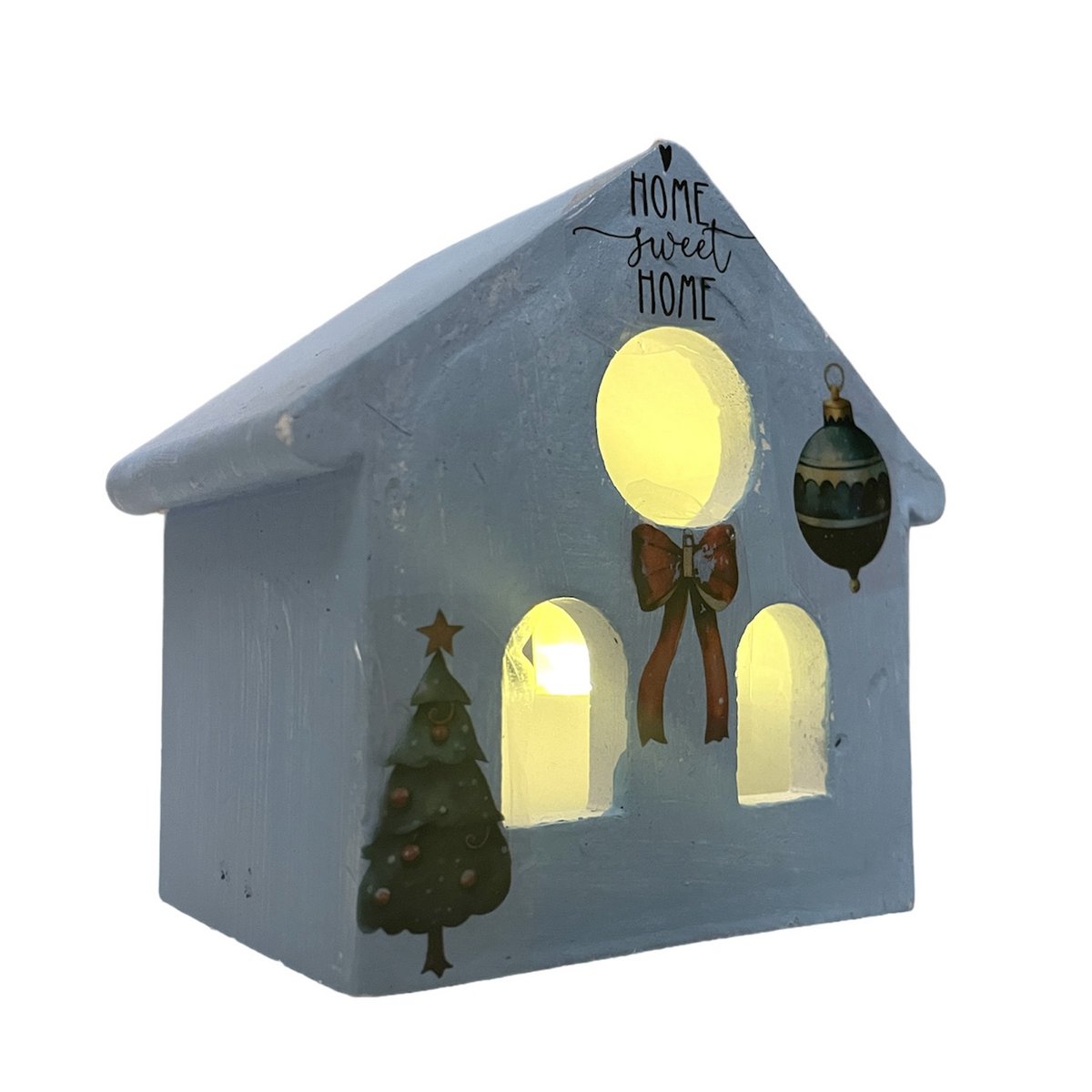 Tealight House LED-Teelichthalter aus Jesmonit