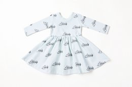 Long-Sleeved Dress with Ernst the Fish
