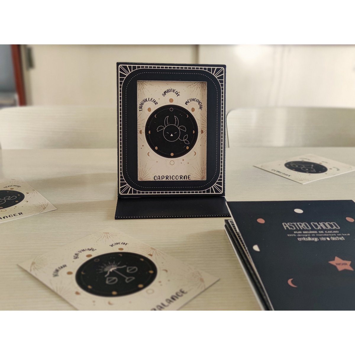 Astrologie etui 2 in 1 - dierenriemkaart + fotolijst