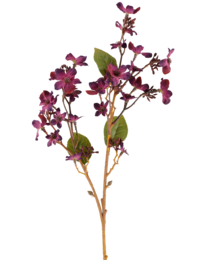 Kunstbloem Vernicia Fordii 63 cm bordeaux