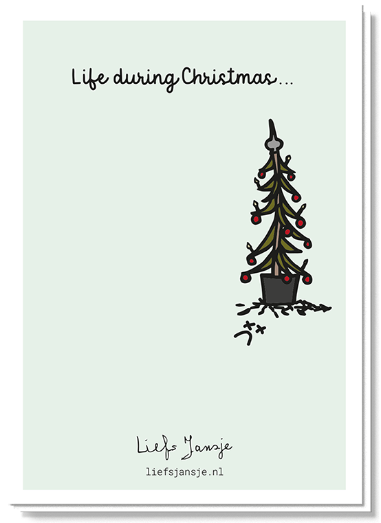 Humor Christmas Card | Christmas life